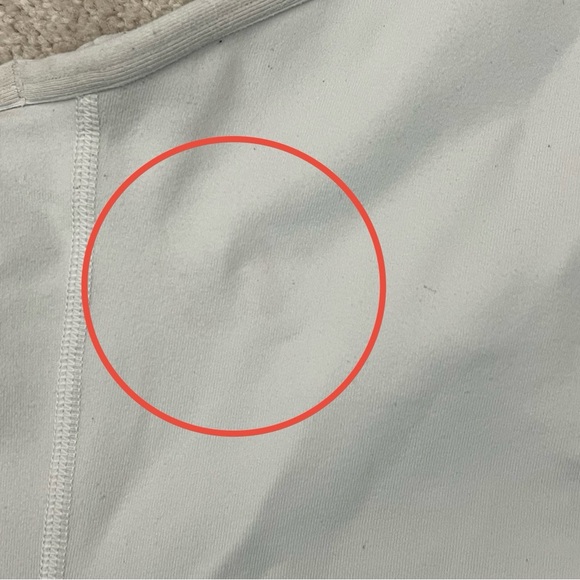 Lululemon 2 in 1 Power Y Bra Tank Top in White Size 8 - Picture 7 of 7